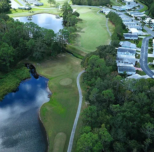 Hole 4 Cypress Lakes Golf Club