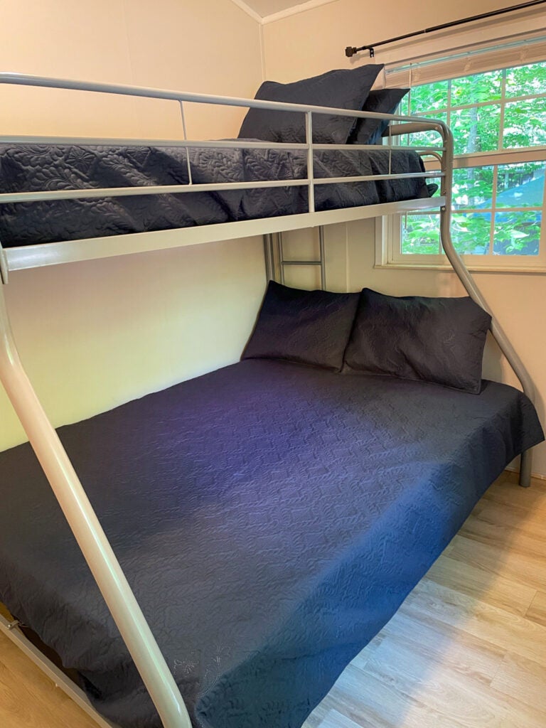 Bunk beds in second bedroom