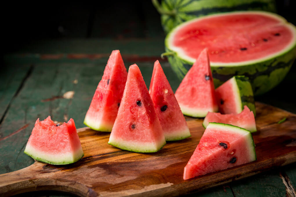 watermelon slices