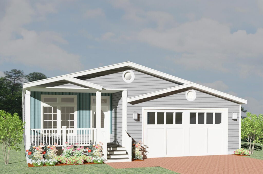 harborside floor plan exterior rendering