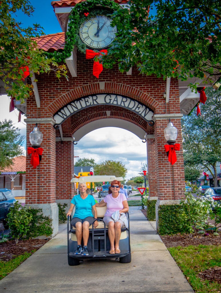 Entrance to Winter Garden Hyde Park Village