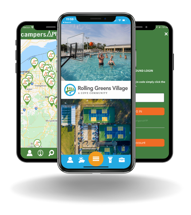 Rolling Greens Village - Campersapp- 3 phones