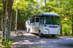 Point Sebago RV site