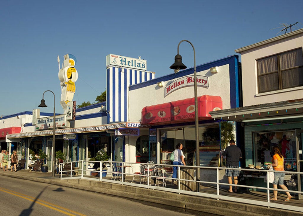 Downtown Tarpon Springs, Florida