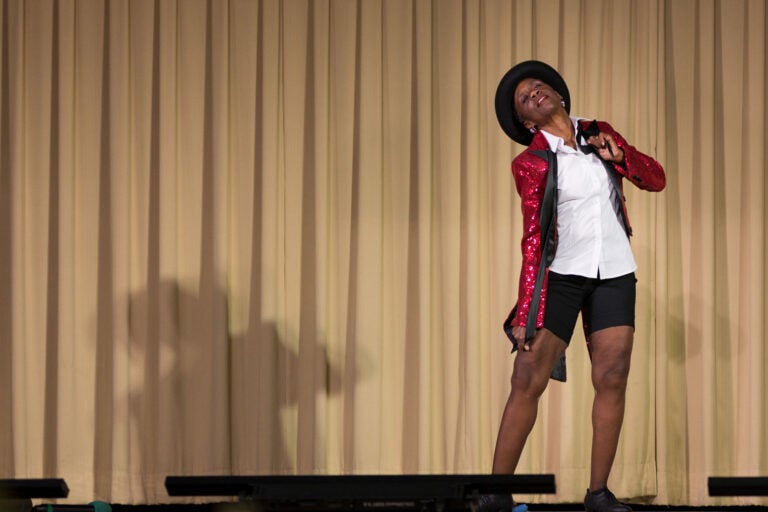 Tap dancer Frances Johnson wins Cove's Got Talent in Florida.