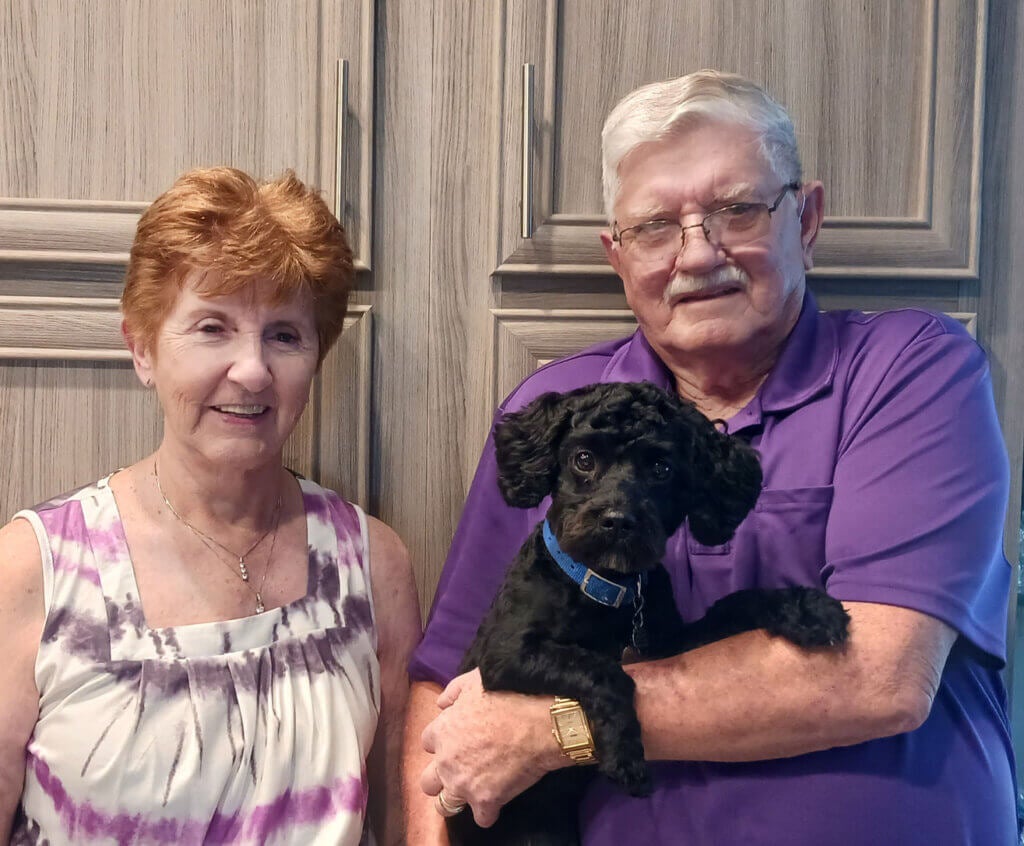 Elda and Gary Hinch live in The Meadows in Tarpon Springs, Florida