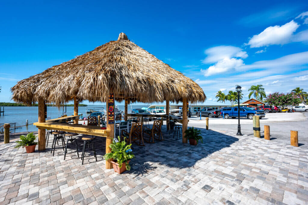Waterfront View Tiki Hut
