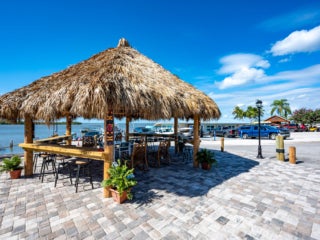 Waterfront View Tiki Hut