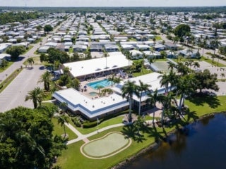 A look inside Jamaica Bay Village, a 55+ community, in Fort Myers, Florida.