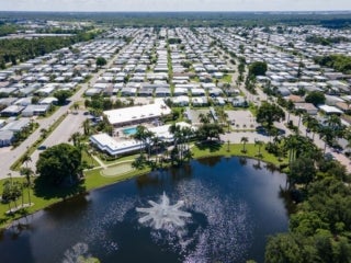 A look inside Jamaica Bay Village, a 55+ community, in Fort Myers, Florida.