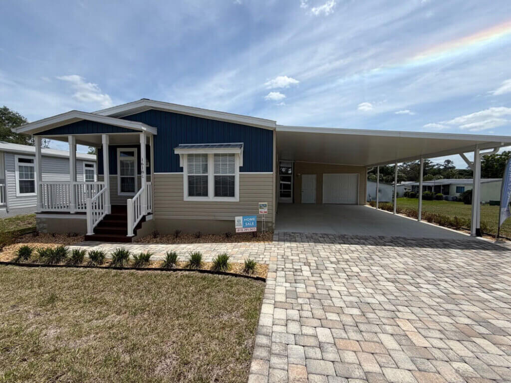 1618 C Killarney in Rolling Greens Village. It's a manufactured home.