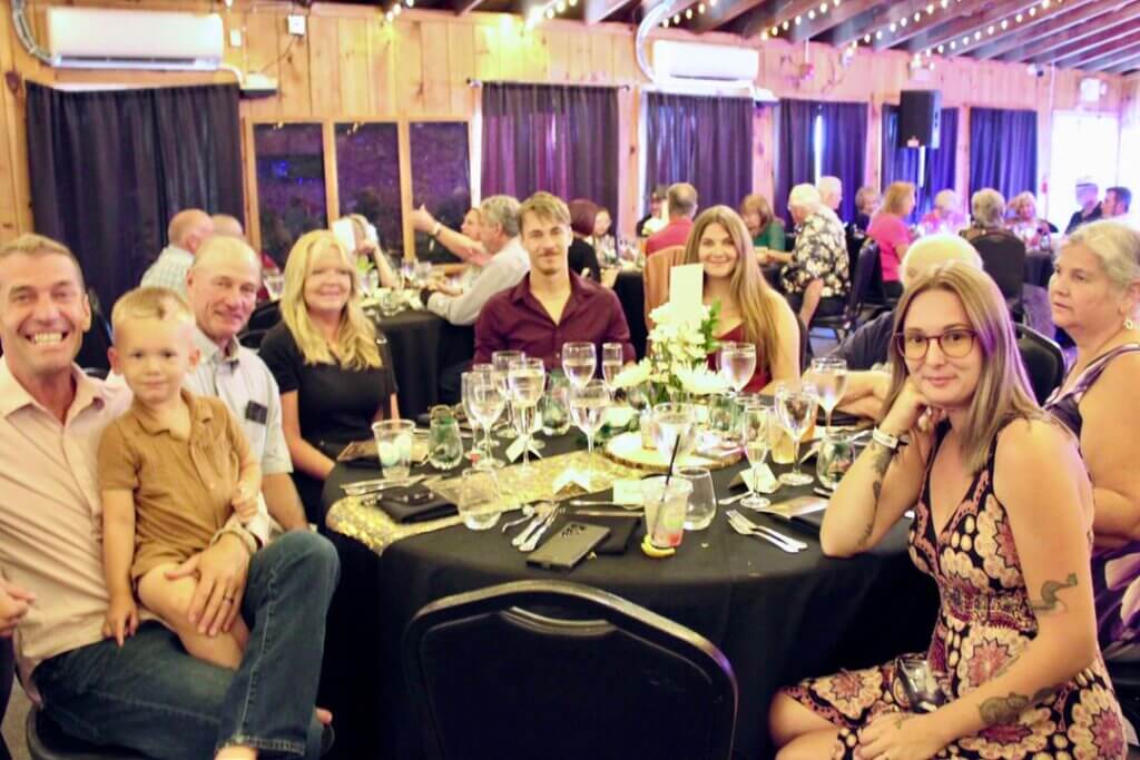 Guests at the Point Sebago Resort Resident&#039;s Choice Awards.