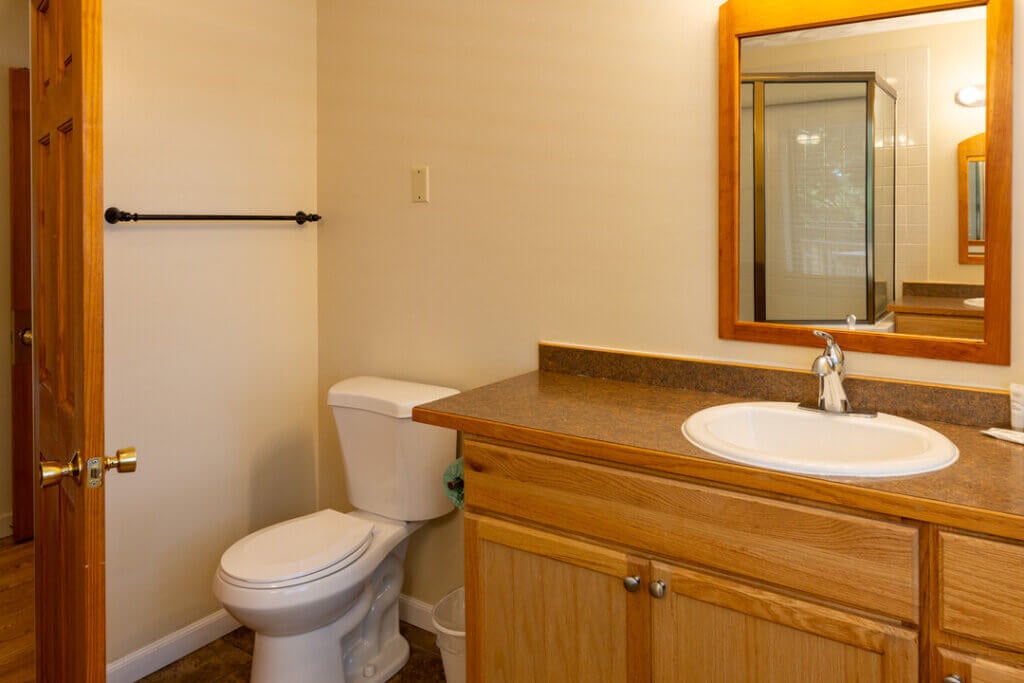 Island Lodge Main Floor Bathroom 1 Sink