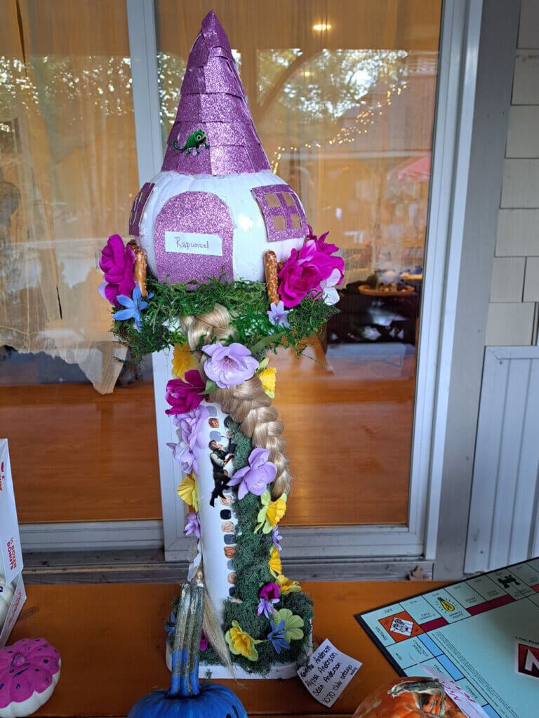 Pumpkin Painting Contest at Point Sebago Resort in Maine.