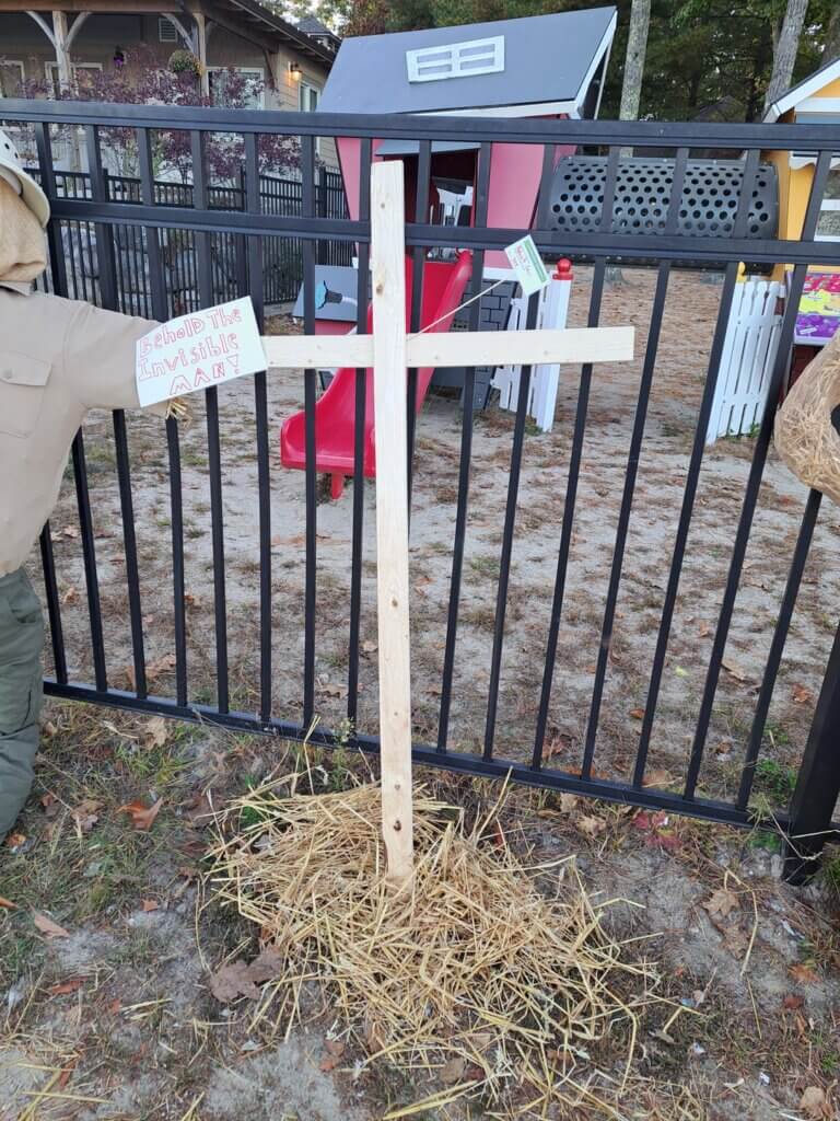 Scarecrow Contest at Point Sebago Resort in Casco, Maine.