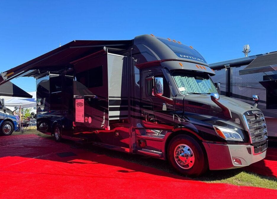 2026 Entegra Centurion Class C Luxury RV at the 2026 RV SuperShow in Tampa, FL
