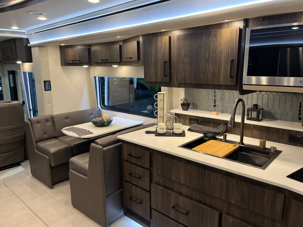 2027 Foretravel Motorcoach Realm Luxury RV at the 2026 RV SuperShow in in Tampa, FL