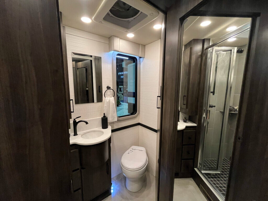 2027 Foretravel Motorcoach Realm Luxury RV at the 2026 RV SuperShow in in Tampa, FL