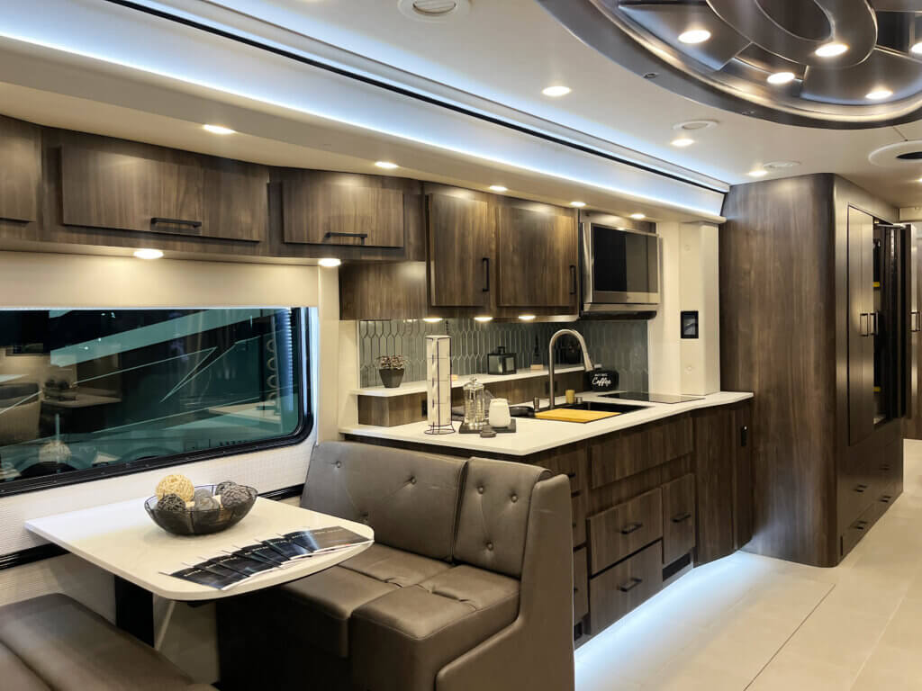 2027 Foretravel Motorcoach Realm Luxury RV at the 2026 RV SuperShow in in Tampa, FL