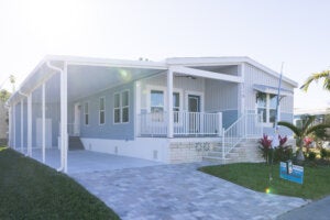 5715 Camelford Drive in Sarasota, Florida, at Camelot Lakes Village.