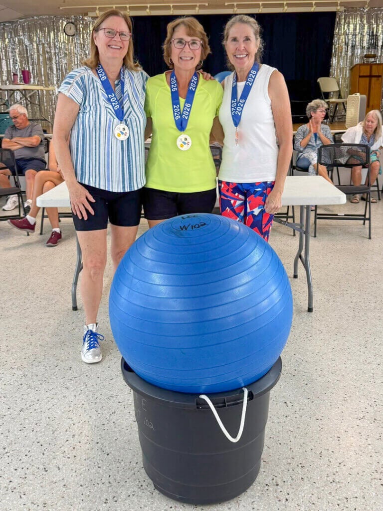 Senior Olympics at Holiday RV Park in Leesburg, Florida.