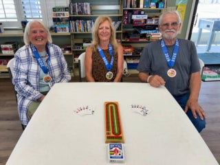 Senior Olympics at Holiday RV Park in Leesburg, Florida.
