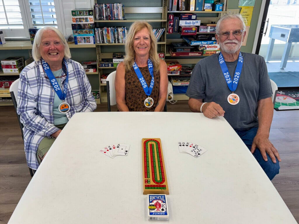 Senior Olympics at Holiday RV Park in Leesburg, Florida.