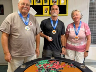 Senior Olympics at Holiday RV Park in Leesburg, Florida.