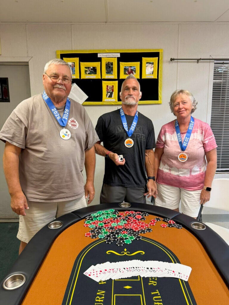 Senior Olympics at Holiday RV Park in Leesburg, Florida.
