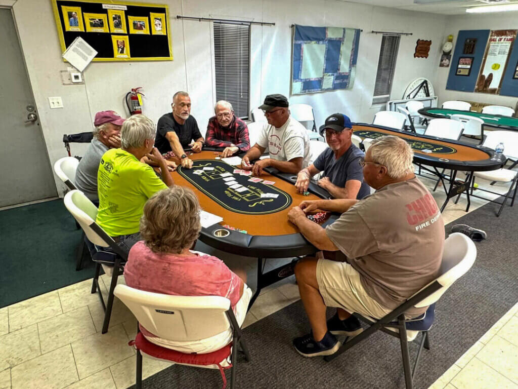 Senior Olympics at Holiday RV Park in Leesburg, Florida.