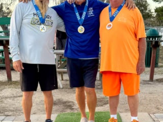 Senior Olympics at Holiday RV Park in Leesburg, Florida.