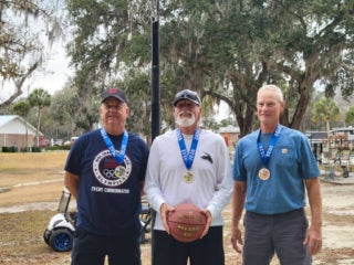 Senior Olympics at Holiday RV Park in Leesburg, Florida.