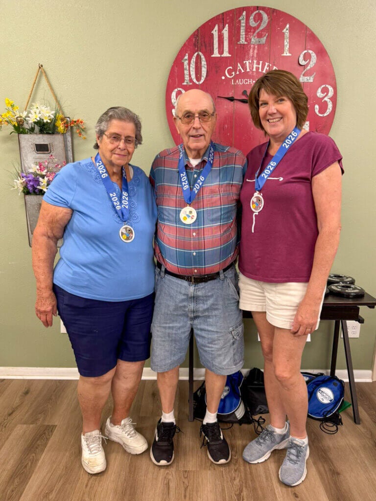 Senior Olympics at Holiday RV Park in Leesburg, Florida.