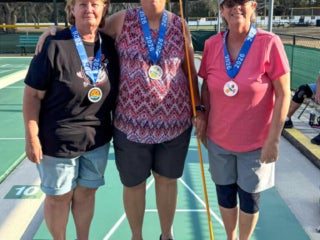 Senior Olympics at Holiday RV Park in Leesburg, Florida.