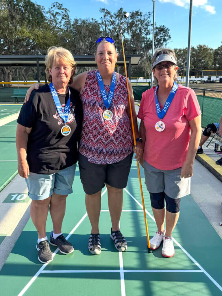 Senior Olympics at Holiday RV Park in Leesburg, Florida.