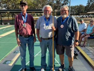 Senior Olympics at Holiday RV Park in Leesburg, Florida.