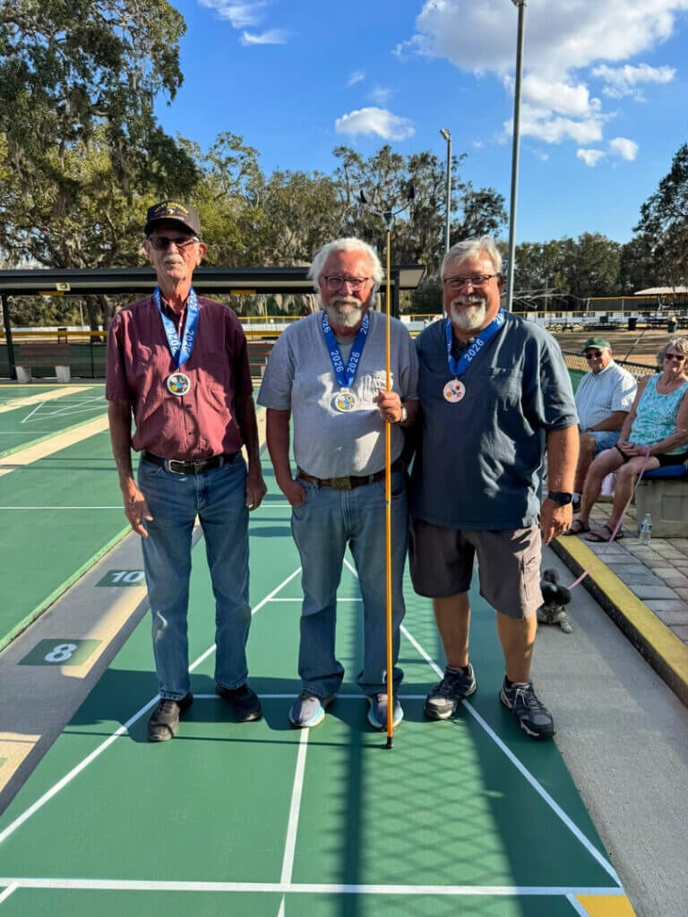 Senior Olympics at Holiday RV Park in Leesburg, Florida.