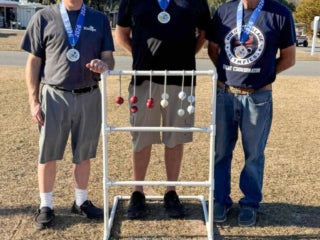 Senior Olympics at Holiday RV Park in Leesburg, Florida.