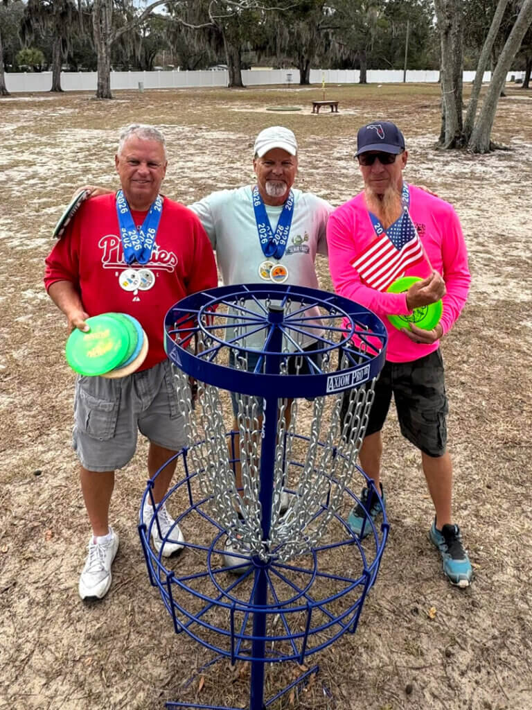 Senior Olympics at Holiday RV Park in Leesburg, Florida.