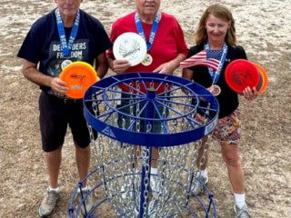 Senior Olympics at Holiday RV Park in Leesburg, Florida.
