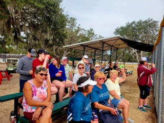 Senior Olympics at Holiday RV Park in Leesburg, Florida.