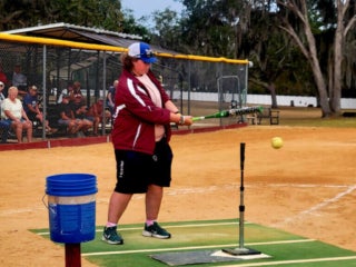 Senior Olympics at Holiday RV Park in Leesburg, Florida.