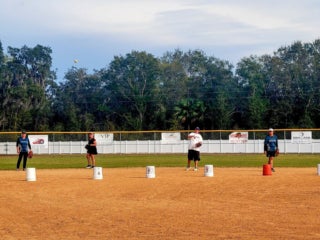 Senior Olympics at Holiday RV Park in Leesburg, Florida.
