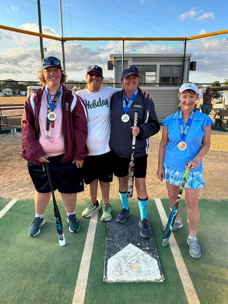 Senior Olympics at Holiday RV Park in Leesburg, Florida.