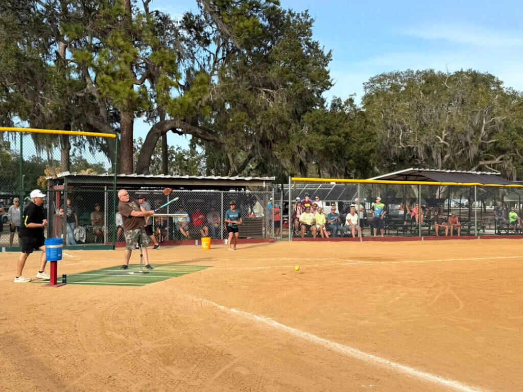 Senior Olympics at Holiday RV Park in Leesburg, Florida.
