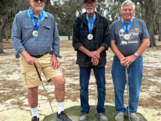 Senior Olympics at Holiday RV Park in Leesburg, Florida.