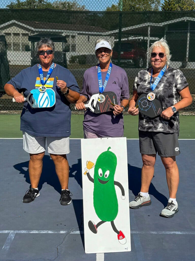Senior Olympics at Holiday RV Park in Leesburg, Florida.