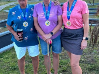 Senior Olympics at Holiday RV Park in Leesburg, Florida.