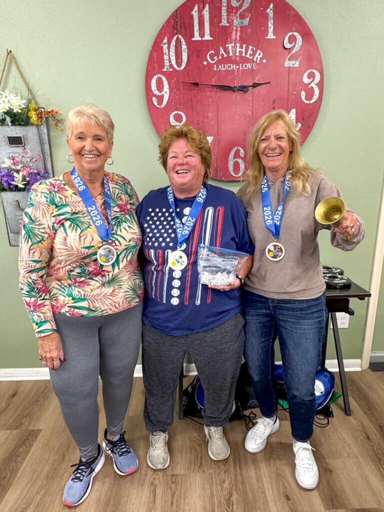 Senior Olympics at Holiday RV Park in Leesburg, Florida.