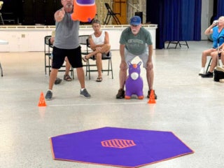 Senior Olympics at Holiday RV Park in Leesburg, Florida.